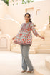 Women Floral Printed Pure Cotton A-Line Top